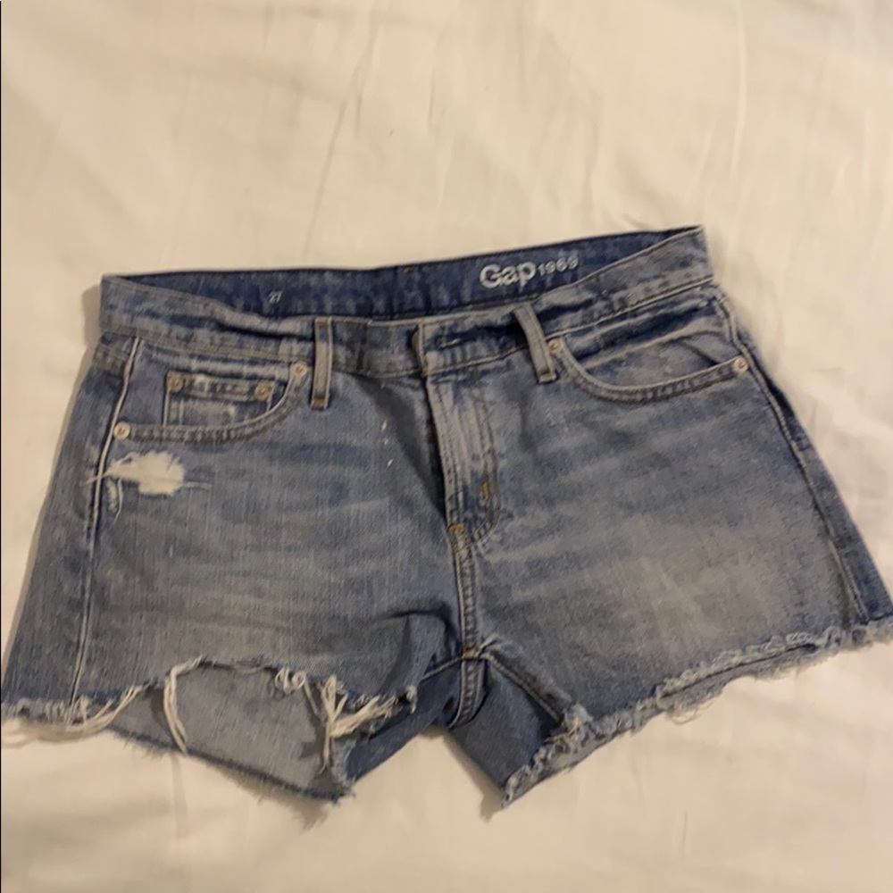 GAP jean shorts